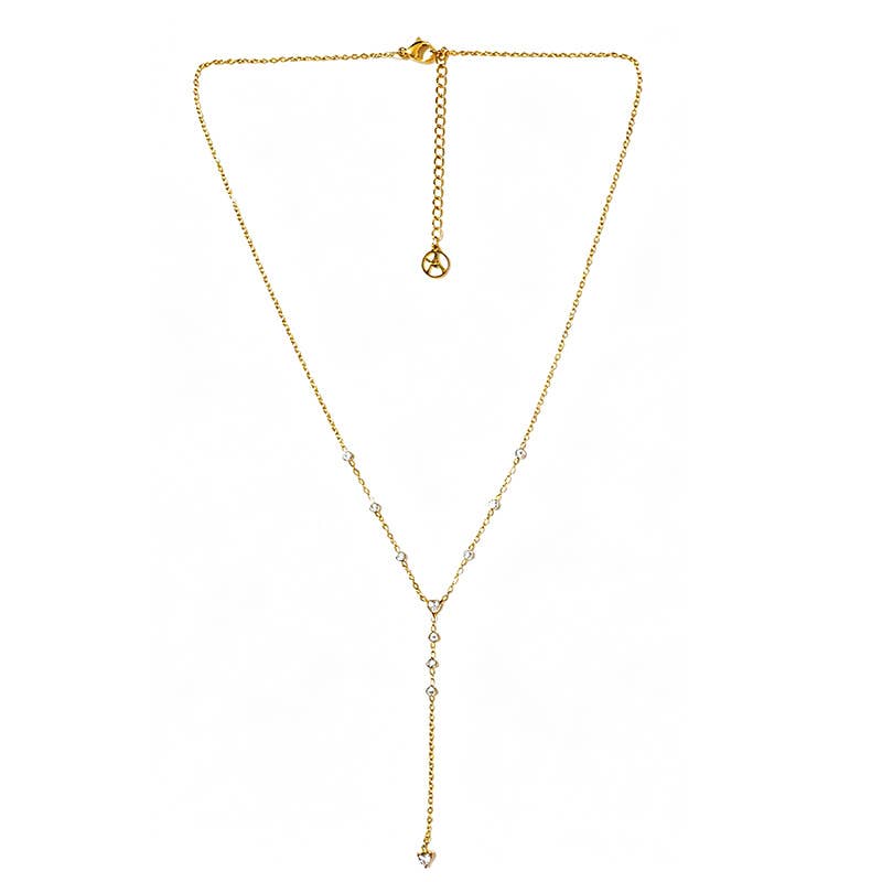 Collana a Y Carezza di Luce
