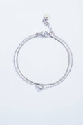 324AQ17 braccialetti doppi in acciaio inox