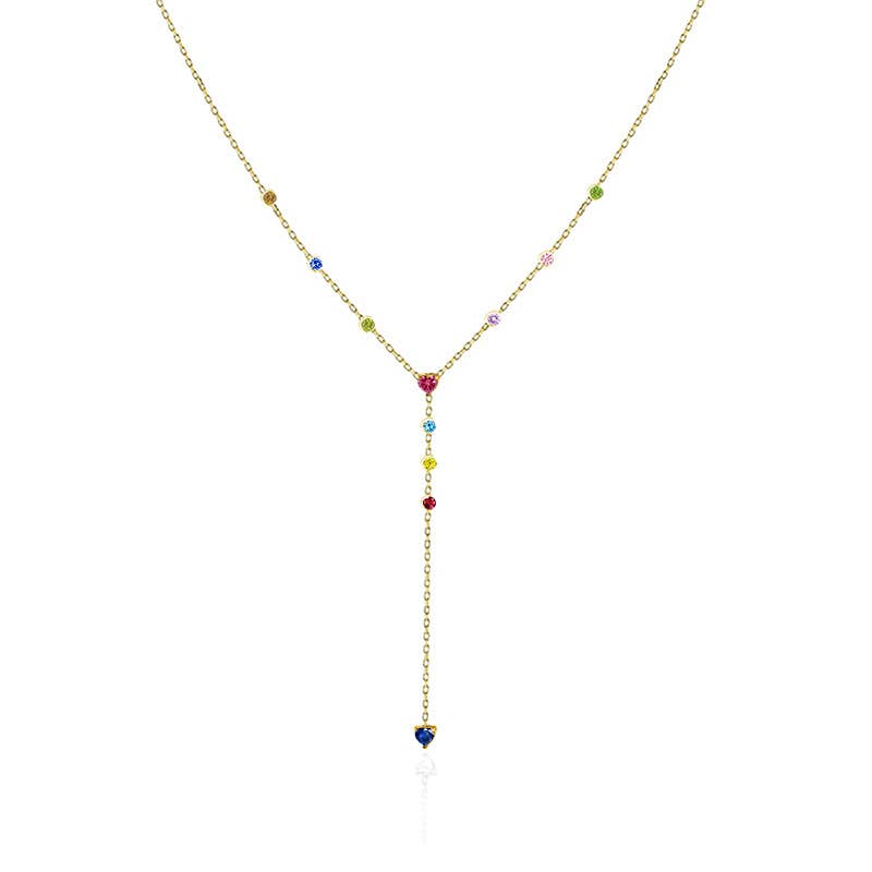 Collana a Y Carezza di Luce