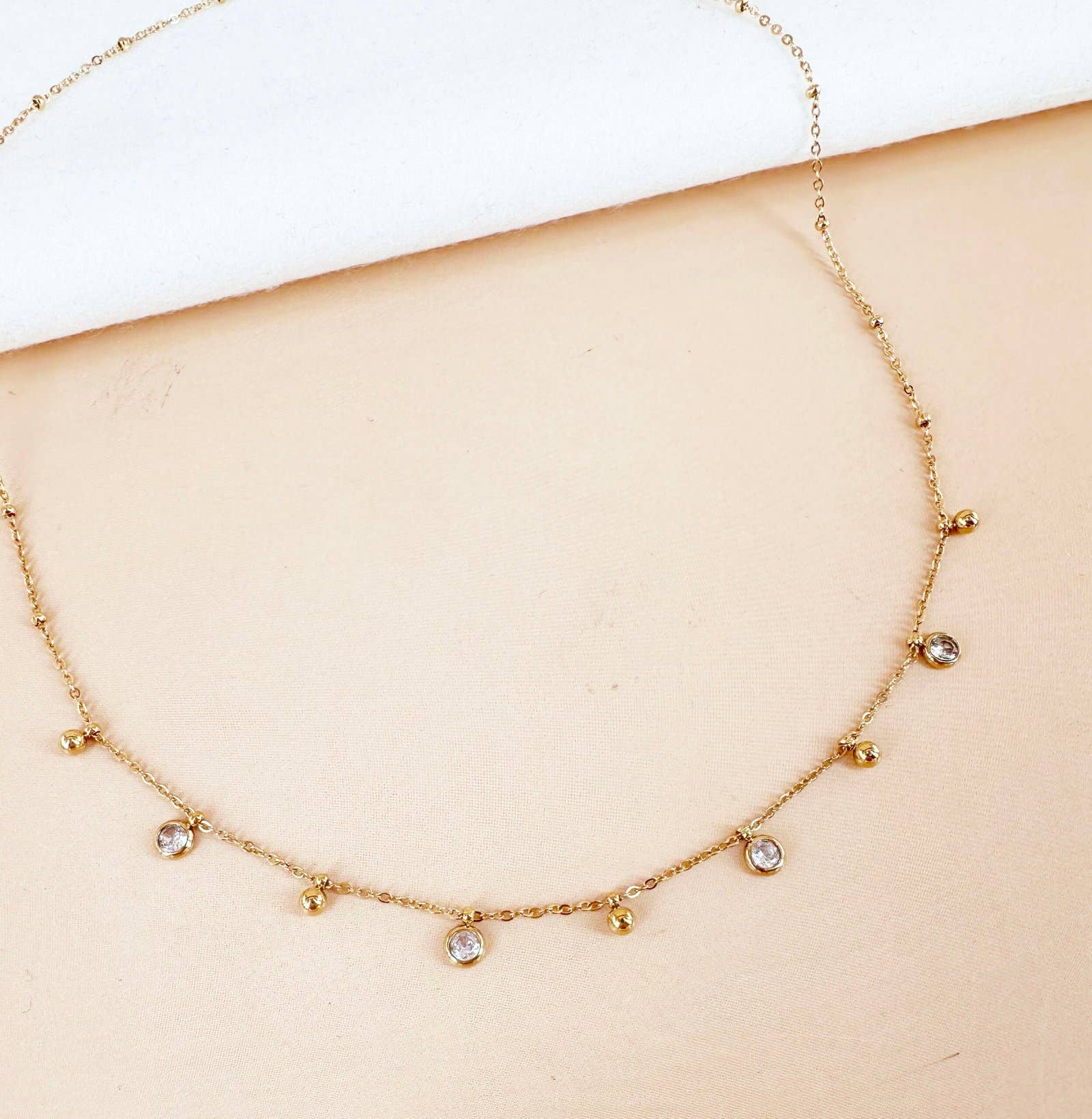 Collana Gocce di Cristallo