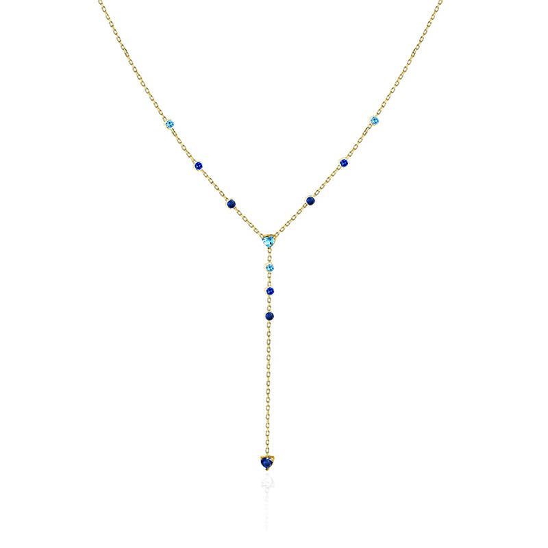 Collana a Y Carezza di Luce